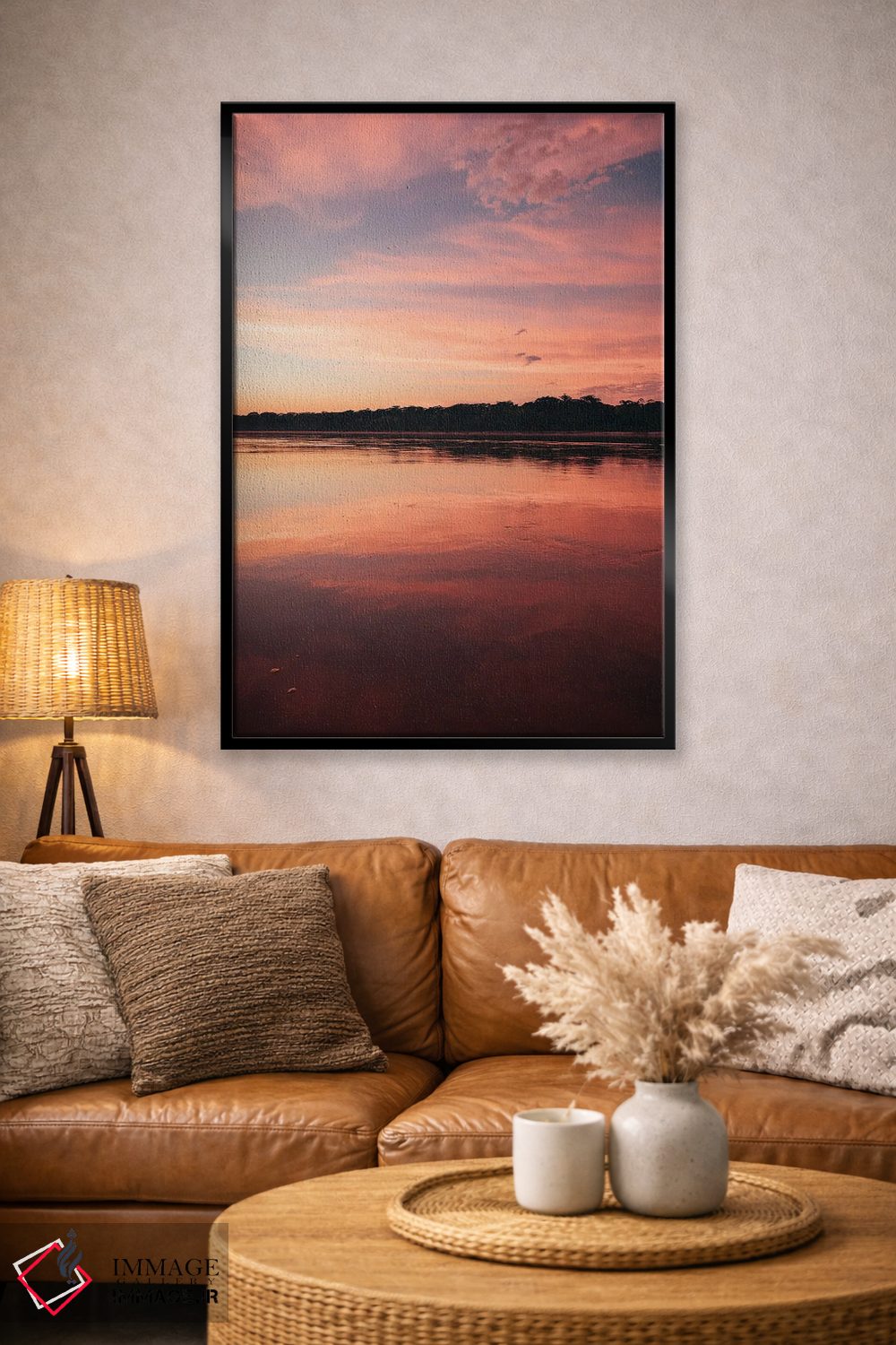 تابلو دکوراتیو غروب پرویی اثر ملیسا فایندلی - D2B