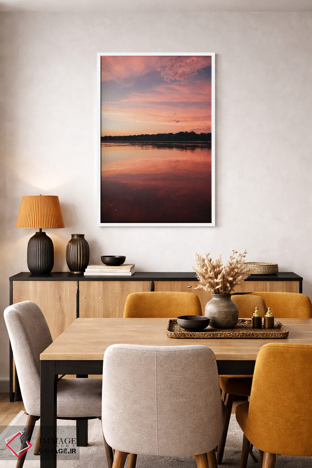 تابلو دکوراتیو غروب پرویی اثر ملیسا فایندلی - D5W