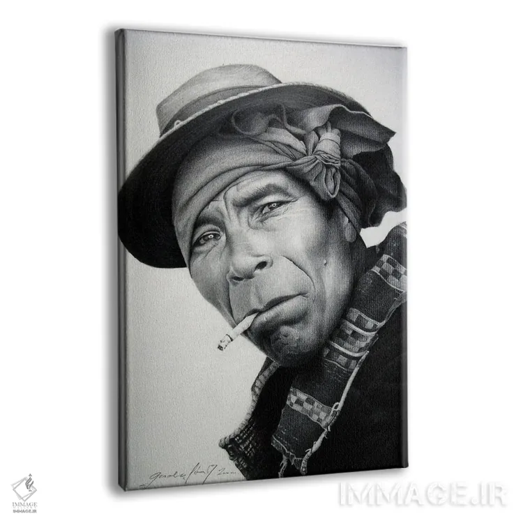 تابلو دکوراتیو مکزیک اثر میرو گراباورشاک - نمای پرسپکتیو محصول