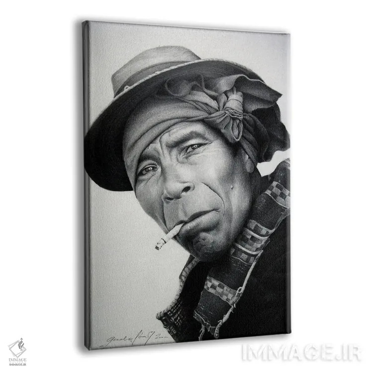 تابلو دکوراتیو مکزیک اثر میرو گراباورشاک - نمای پرسپکتیو محصول