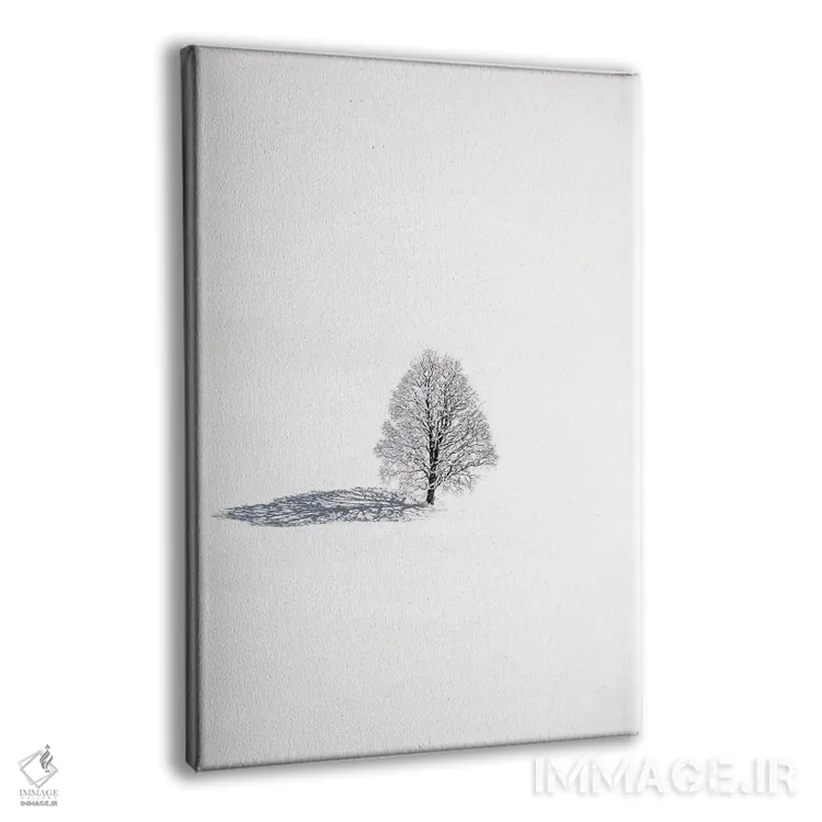 تابلو دکوراتیو زمستان سوئیس اثر ملیسا فایندلی - نمای پرسپکتیو محصول