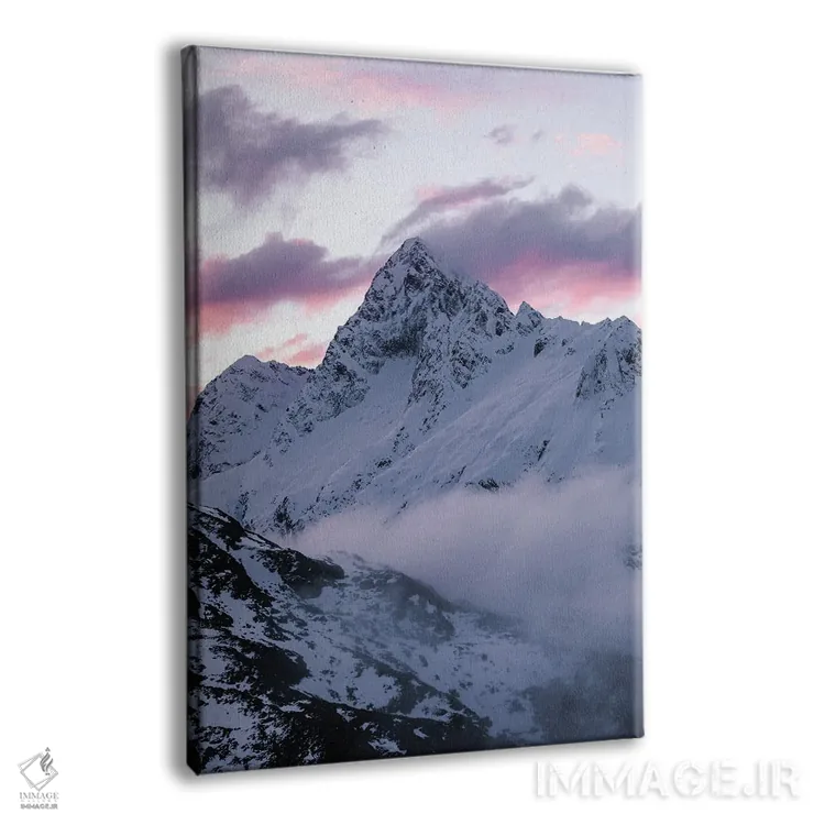 تابلو دکوراتیو غروب آلپ جنوبی اثر ملیسا فایندلی - نمای پرسپکتیو محصول