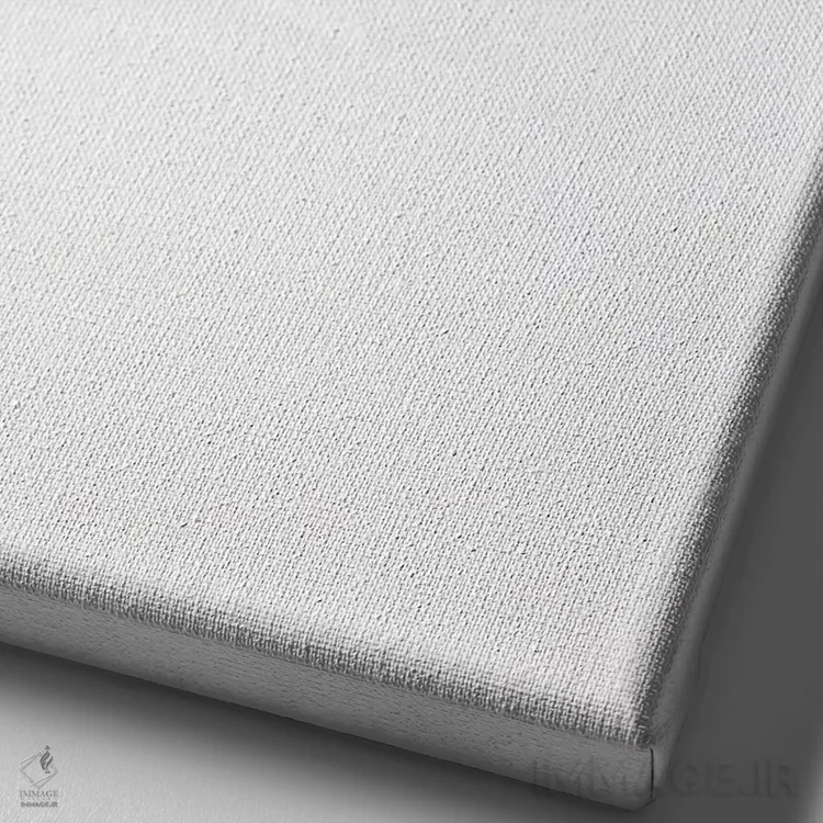 تابلو دکوراتیو زمستان سوئیس اثر ملیسا فایندلی - نمای نزدیک بافت بوم