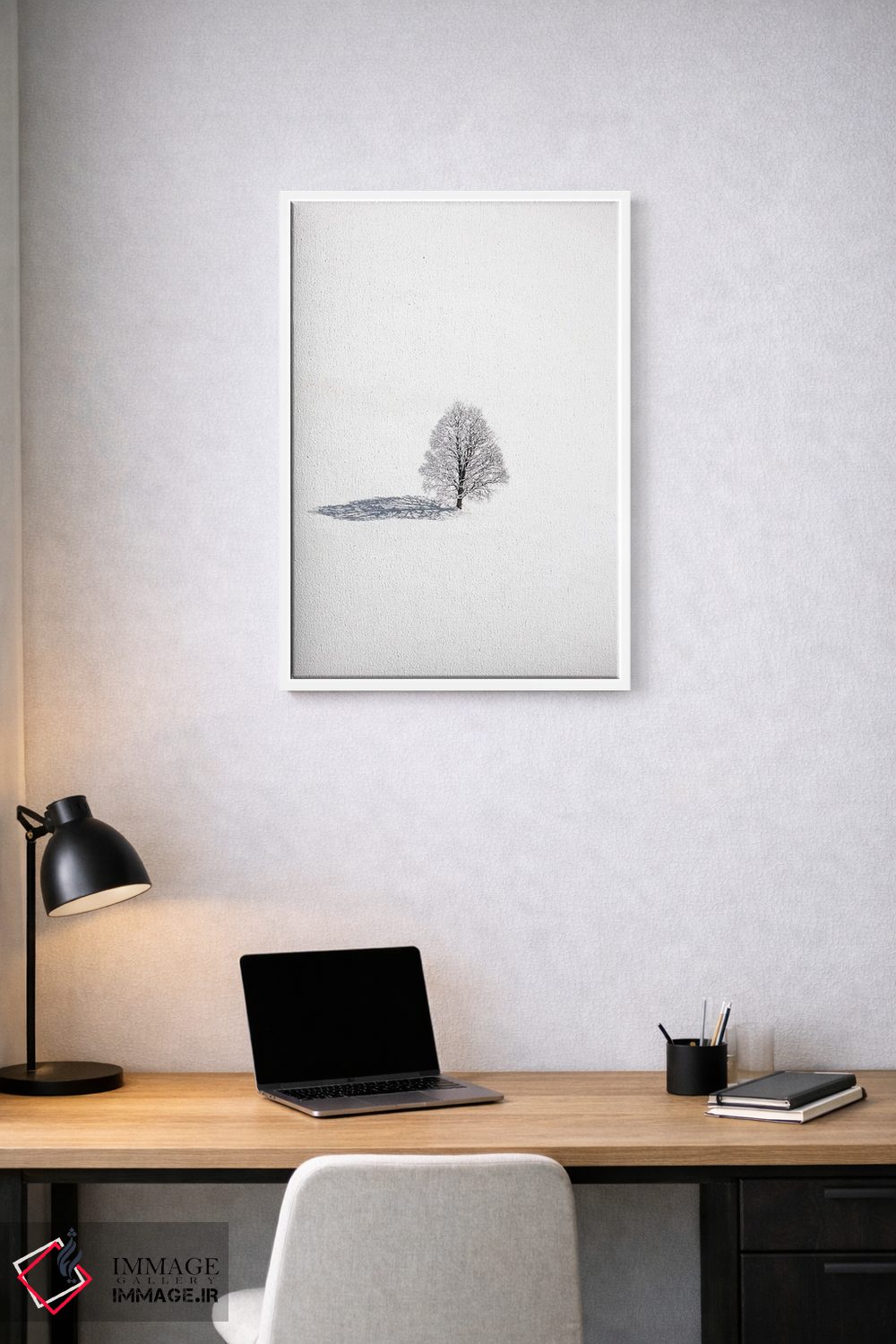 تابلو دکوراتیو زمستان سوئیس اثر ملیسا فایندلی - D1W