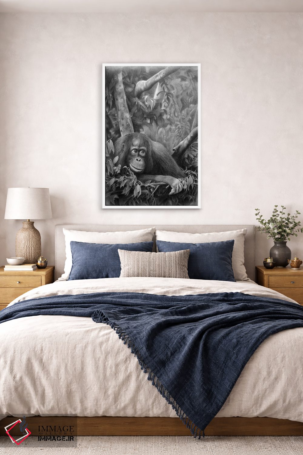 تابلو دکوراتیو نوجوان اثر میرو گراباورشاک - D3W