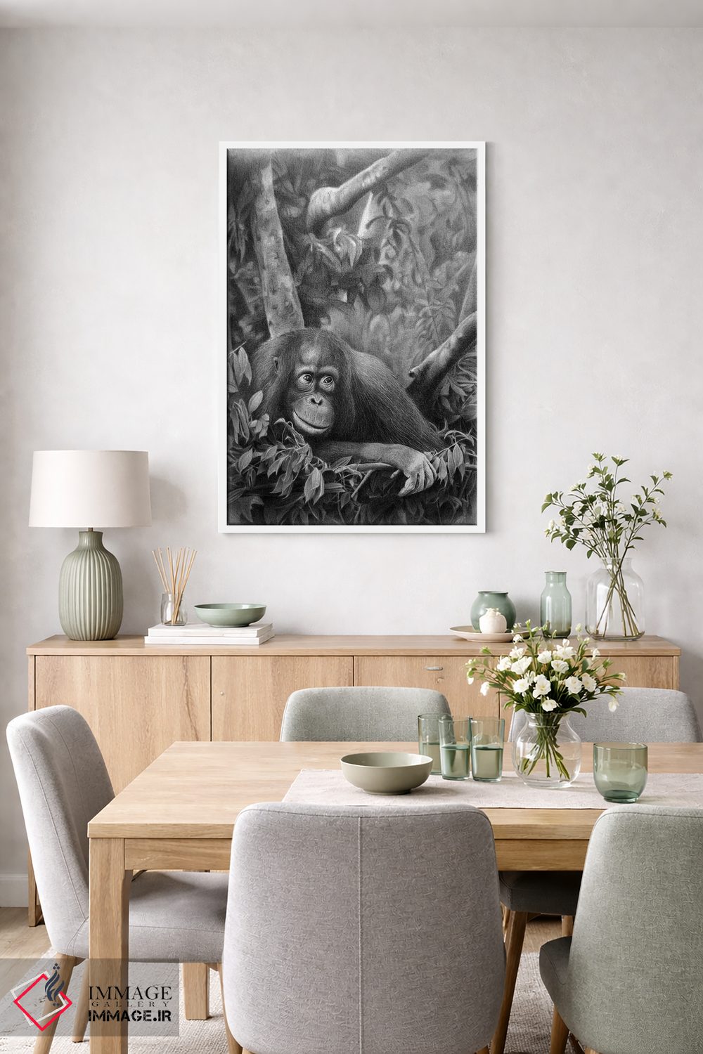 تابلو دکوراتیو نوجوان اثر میرو گراباورشاک - D4W