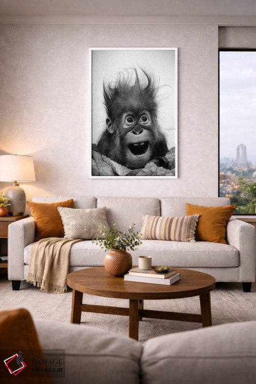 تابلو دکوراتیو وحشت نکنید اثر میرو گراباورشاک - D3W