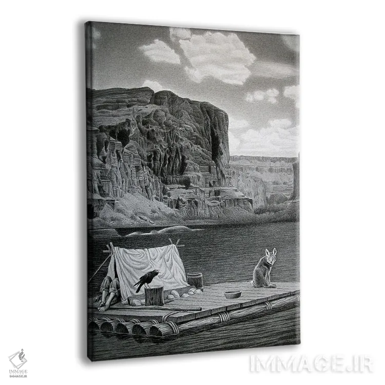 تابلو دکوراتیو در گرند کنیون اثر میرو گراباورشاک - نمای پرسپکتیو محصول