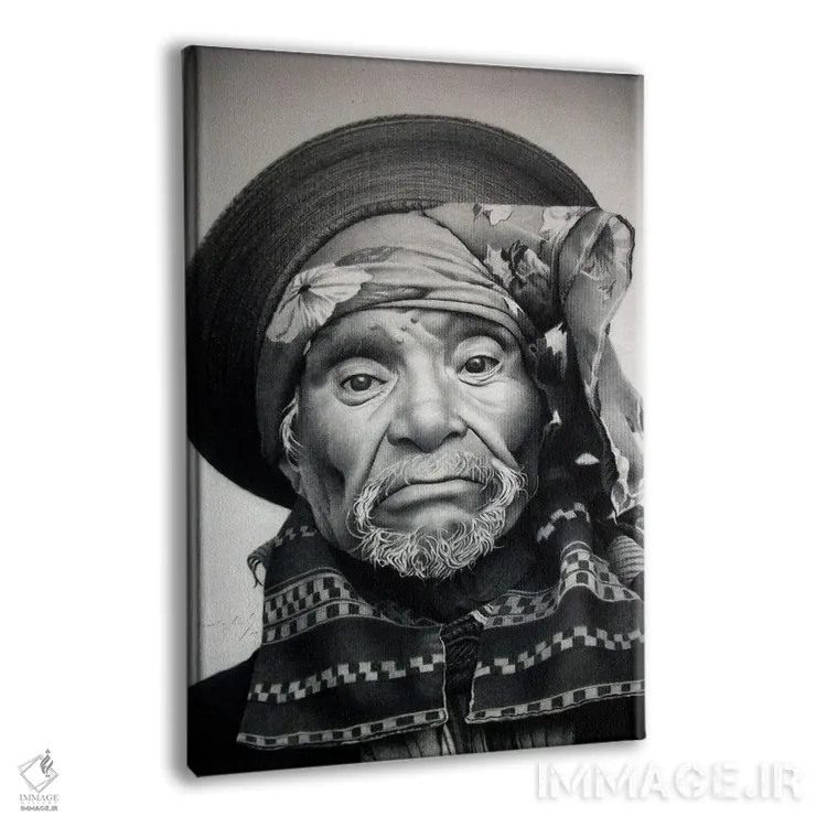 تابلو دکوراتیو مکزیک یک اثر میرو گراباورشاک - نمای پرسپکتیو محصول