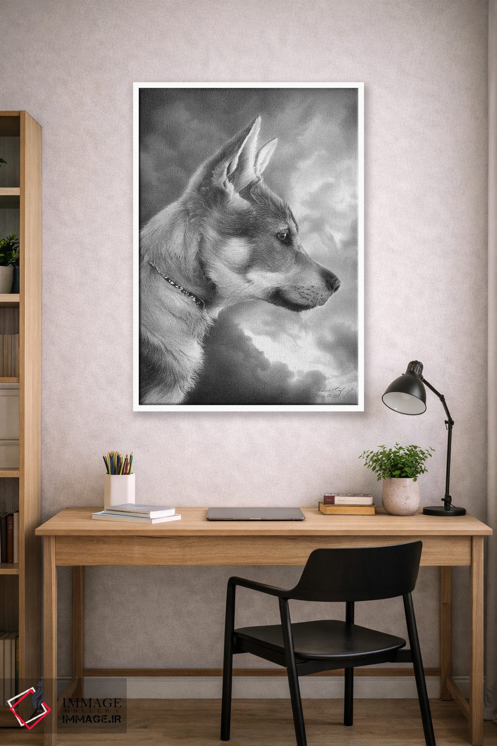 تابلو دکوراتیو بونزو اثر میرو گراباورشاک - D1W