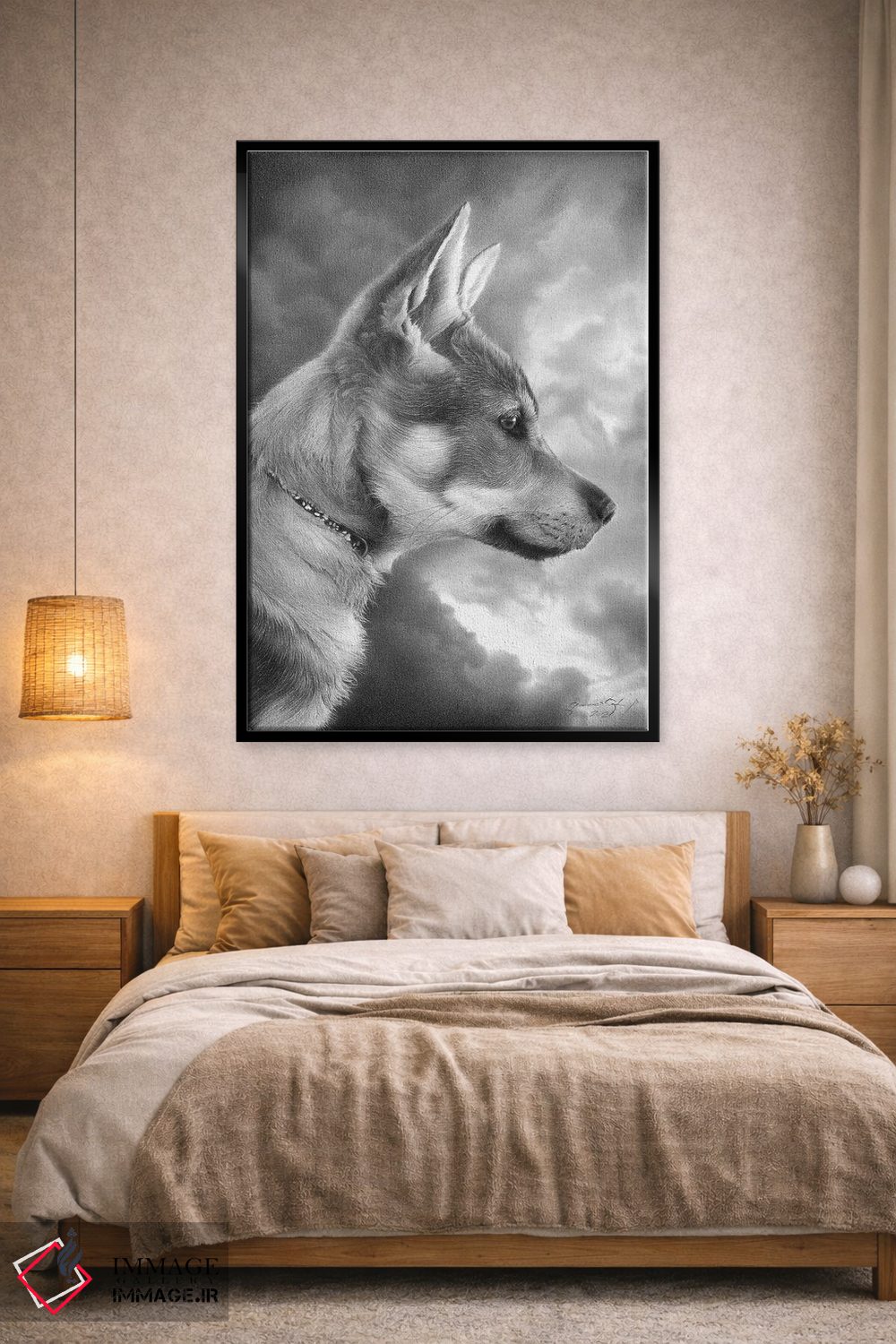 تابلو دکوراتیو بونزو اثر میرو گراباورشاک - D2B