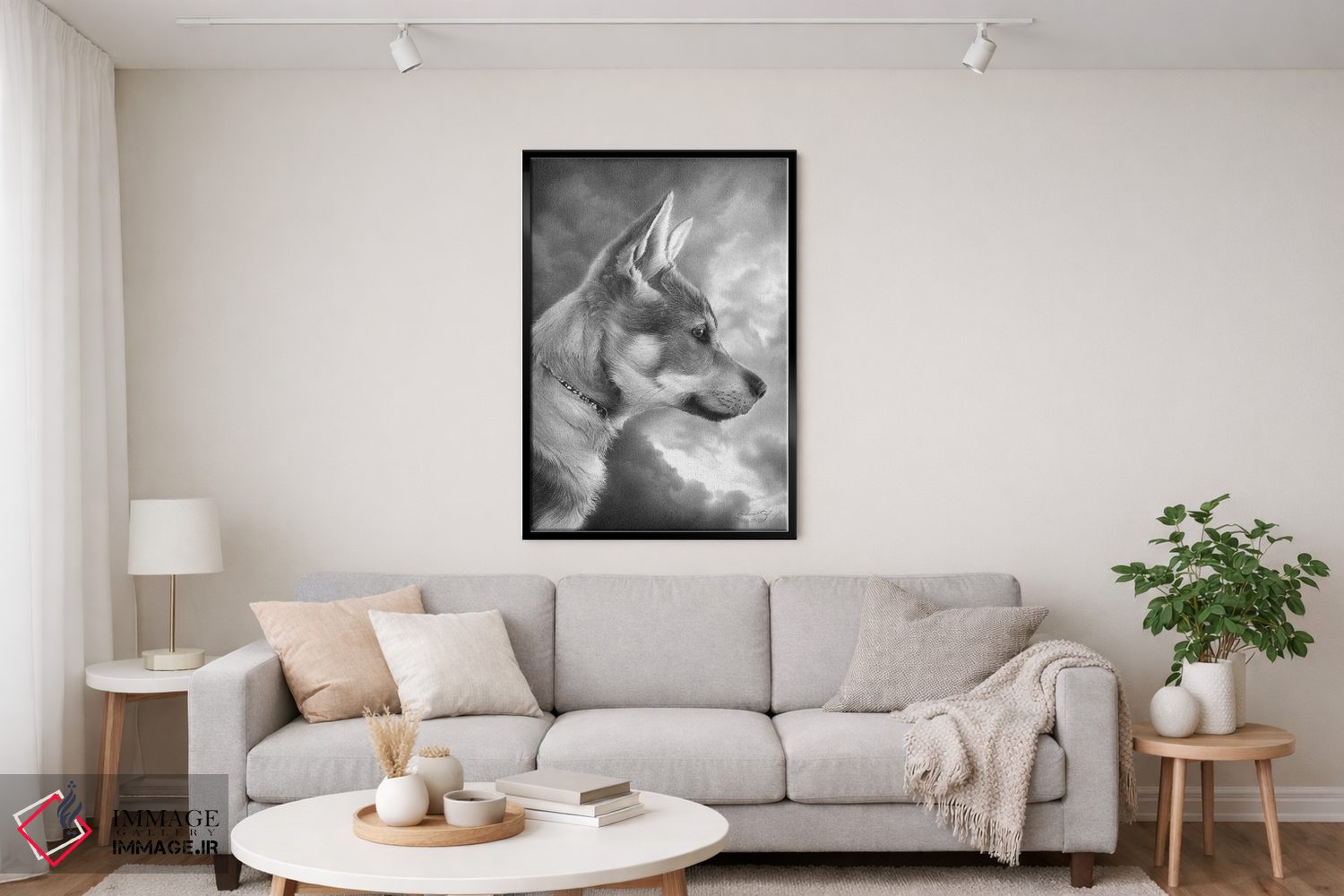 تابلو دکوراتیو بونزو اثر میرو گراباورشاک - D4B