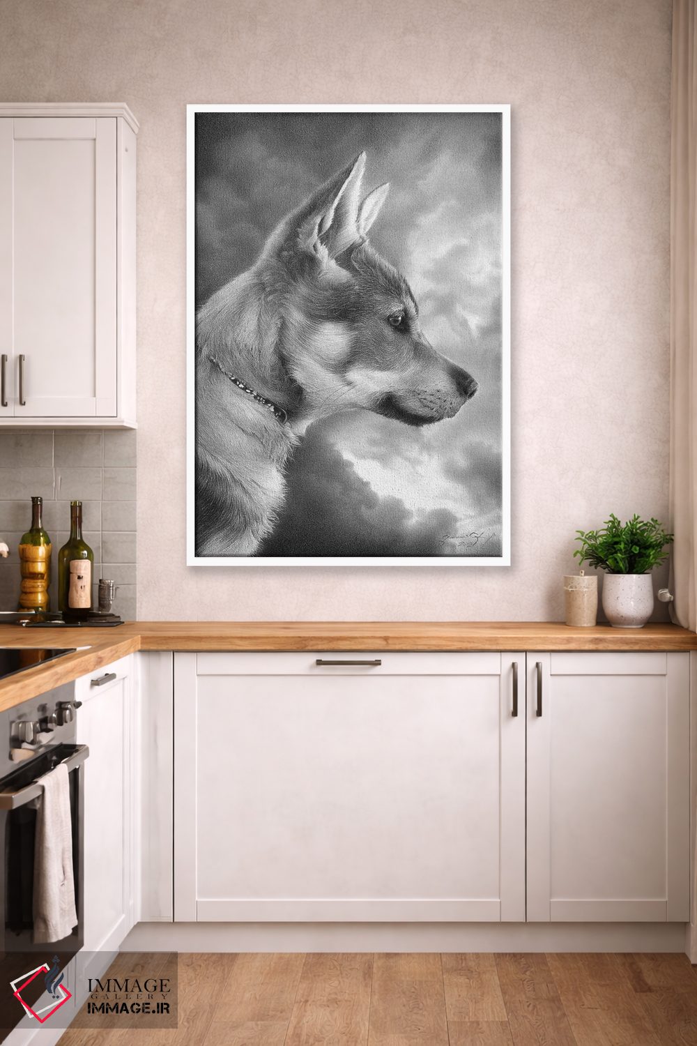 تابلو دکوراتیو بونزو اثر میرو گراباورشاک - D3W