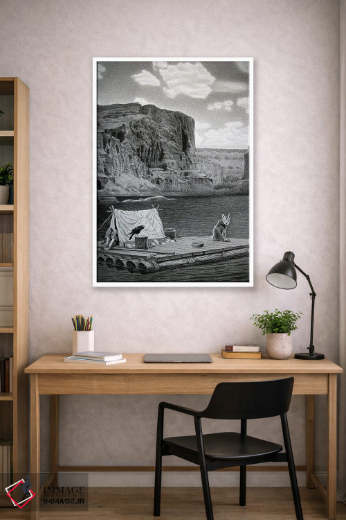 تابلو دکوراتیو در گرند کنیون اثر میرو گراباورشاک - D1W