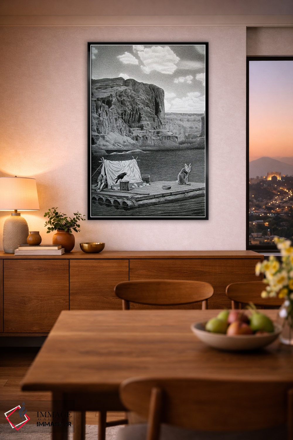 تابلو دکوراتیو در گرند کنیون اثر میرو گراباورشاک - D2B