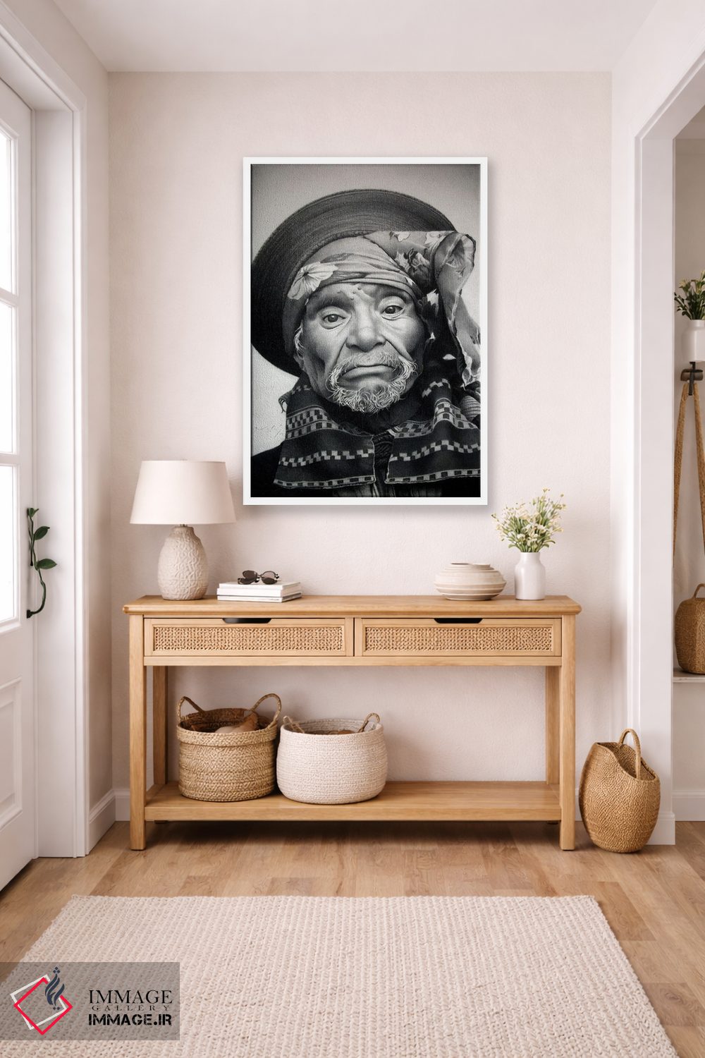 تابلو دکوراتیو مکزیک یک اثر میرو گراباورشاک - D6W