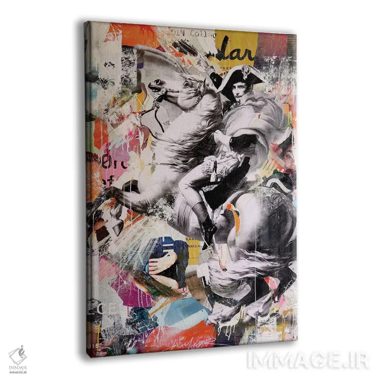 تابلو دکوراتیو مبارزه برای آینده ۲ اثر میشیل فولکرز - نمای پرسپکتیو محصول