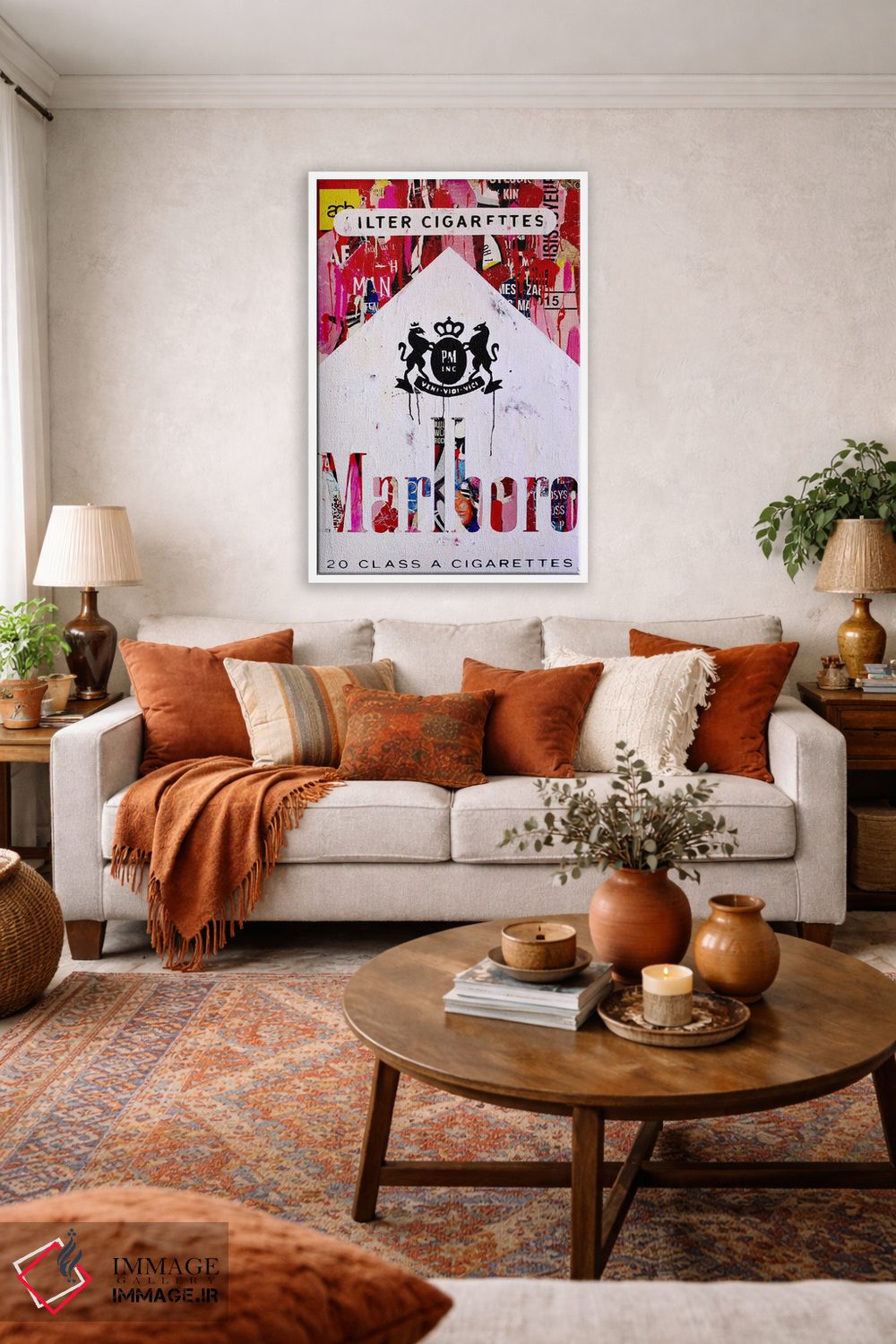 تابلو دکوراتیو از زندگی لذت ببر اثر میشیل فولکرز - D1W