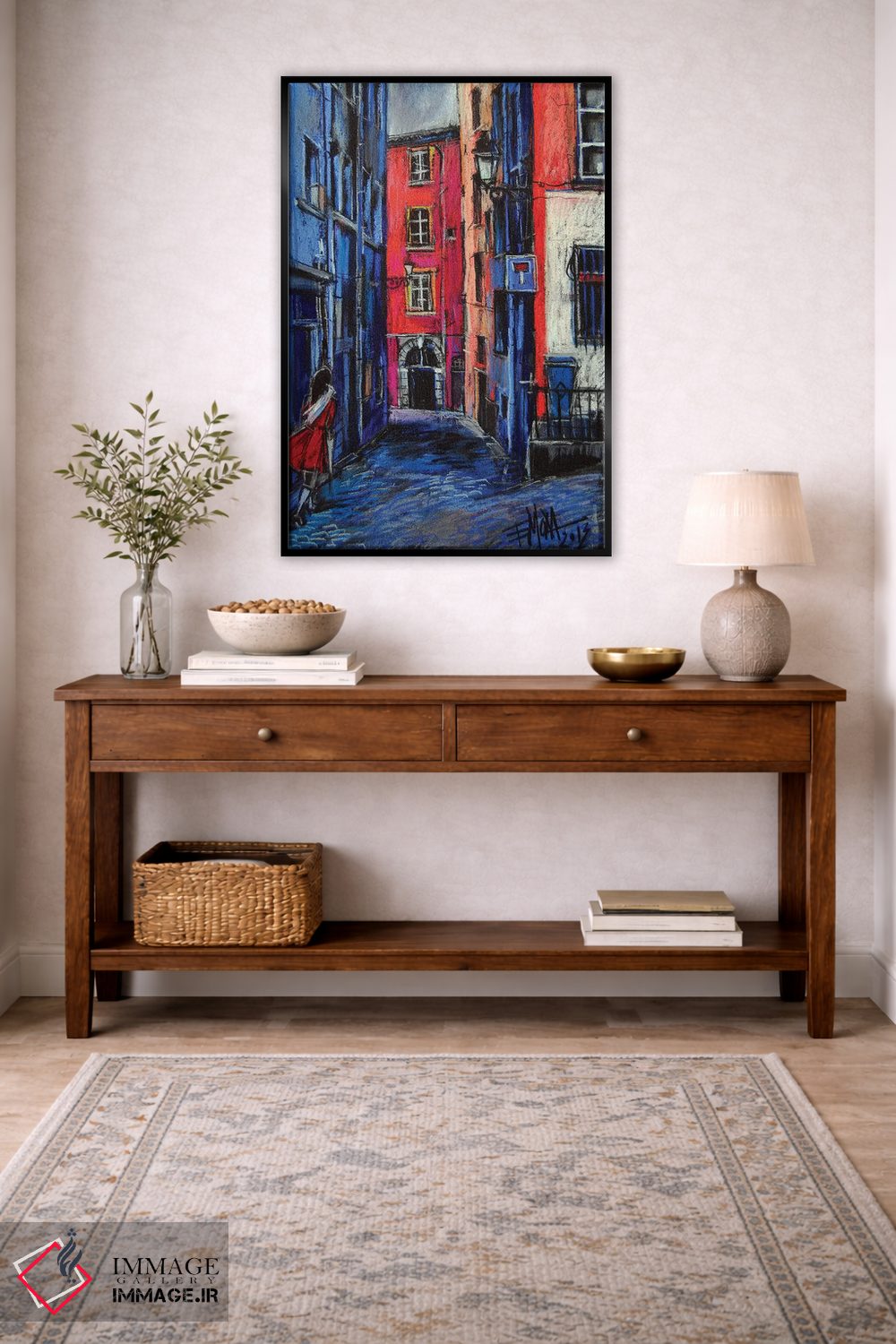 تابلو دکوراتیو میدان ترینیته، لیون اثر مونا ادولسکو - D5B