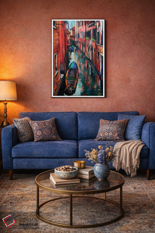 تابلو دکوراتیو رنگ های ونیز اثر مونا ادولسکو - D3W