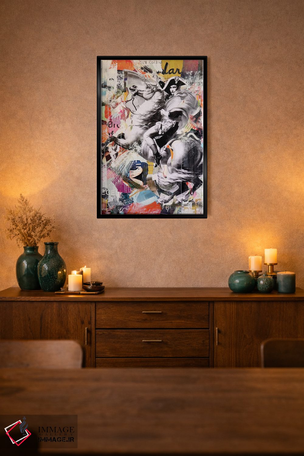 تابلو دکوراتیو مبارزه برای آینده ۲ اثر میشیل فولکرز - D3B