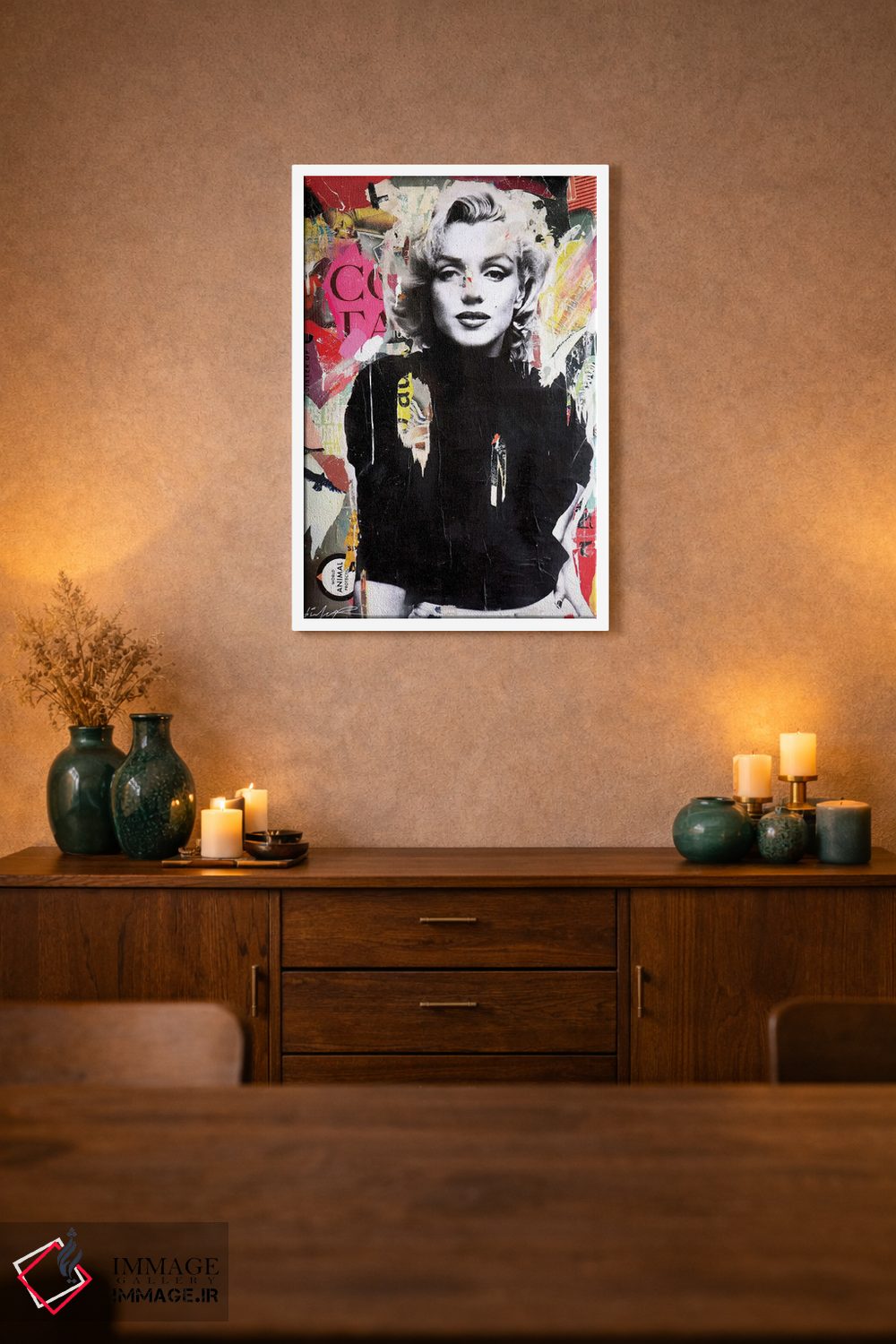 تابلو دکوراتیو مرلین ۲ اثر میشیل فولکرز - D2W