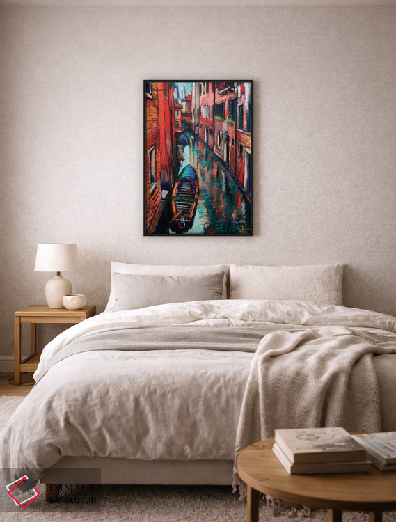 تابلو دکوراتیو رنگ های ونیز اثر مونا ادولسکو - D5B