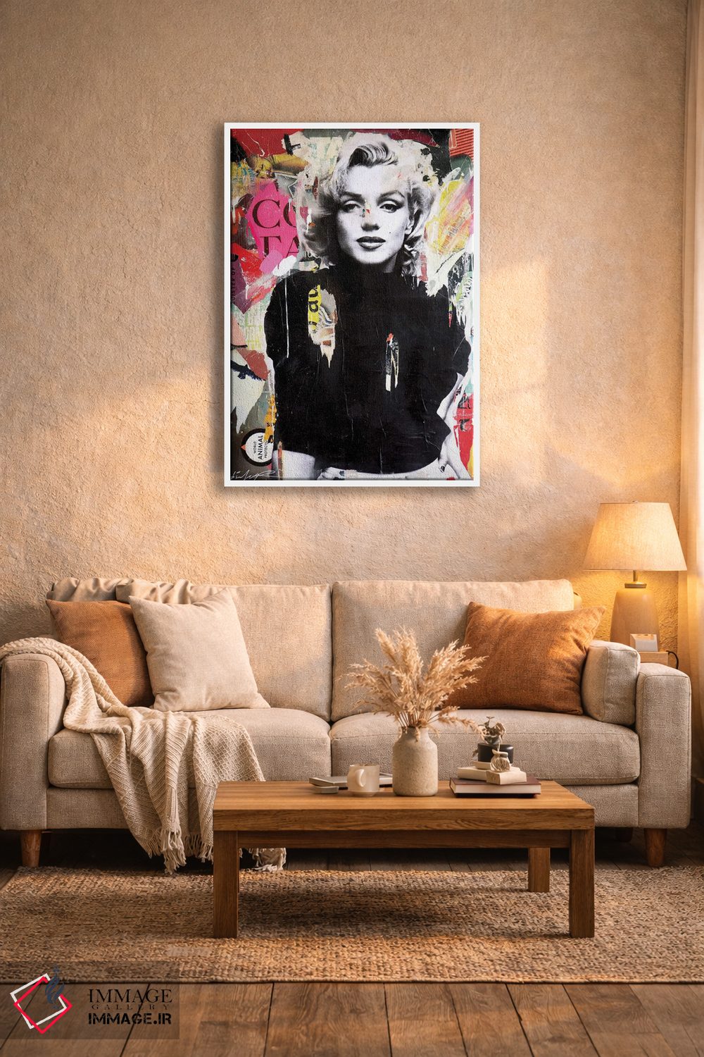 تابلو دکوراتیو مرلین ۲ اثر میشیل فولکرز - D4W