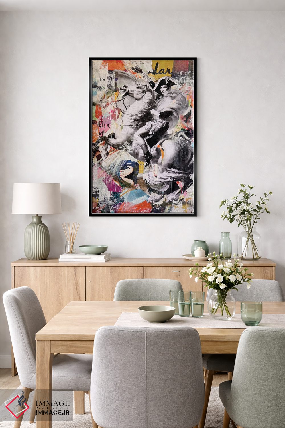 تابلو دکوراتیو مبارزه برای آینده ۲ اثر میشیل فولکرز - D6B