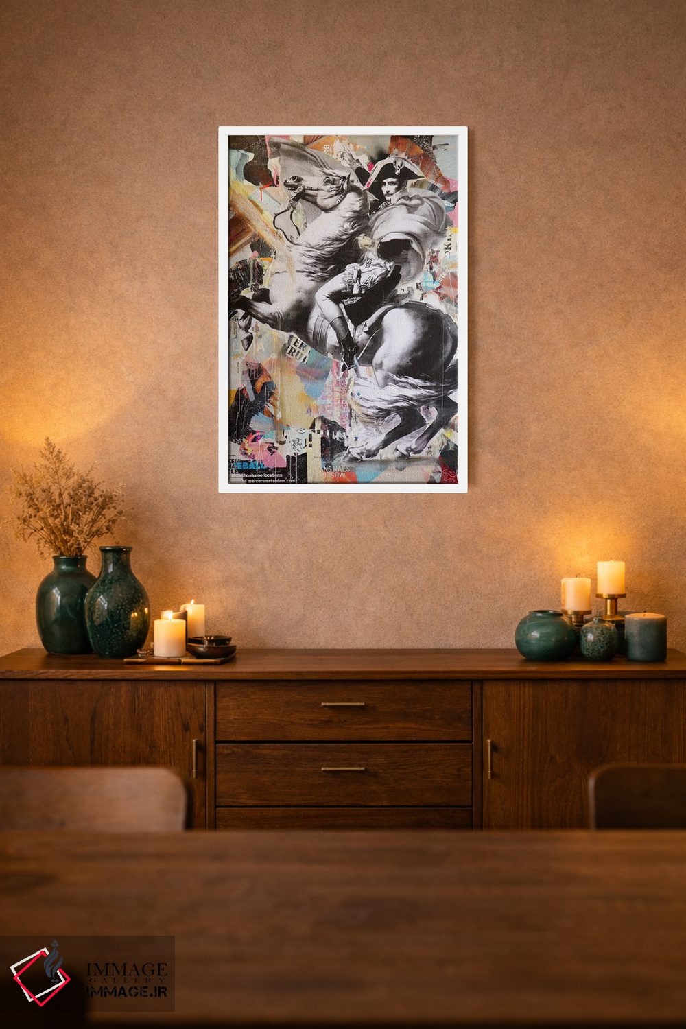 تابلو دکوراتیو مبارزه برای آینده ۳ اثر میشیل فولکرز - D1W
