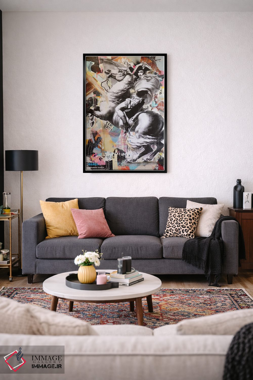 تابلو دکوراتیو مبارزه برای آینده ۳ اثر میشیل فولکرز - D4B