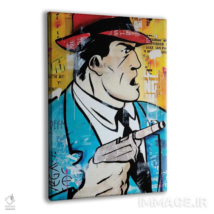 تابلو دکوراتیو پسر بد، برای همیشه اثر میشیل فولکرز - نمای پرسپکتیو محصول