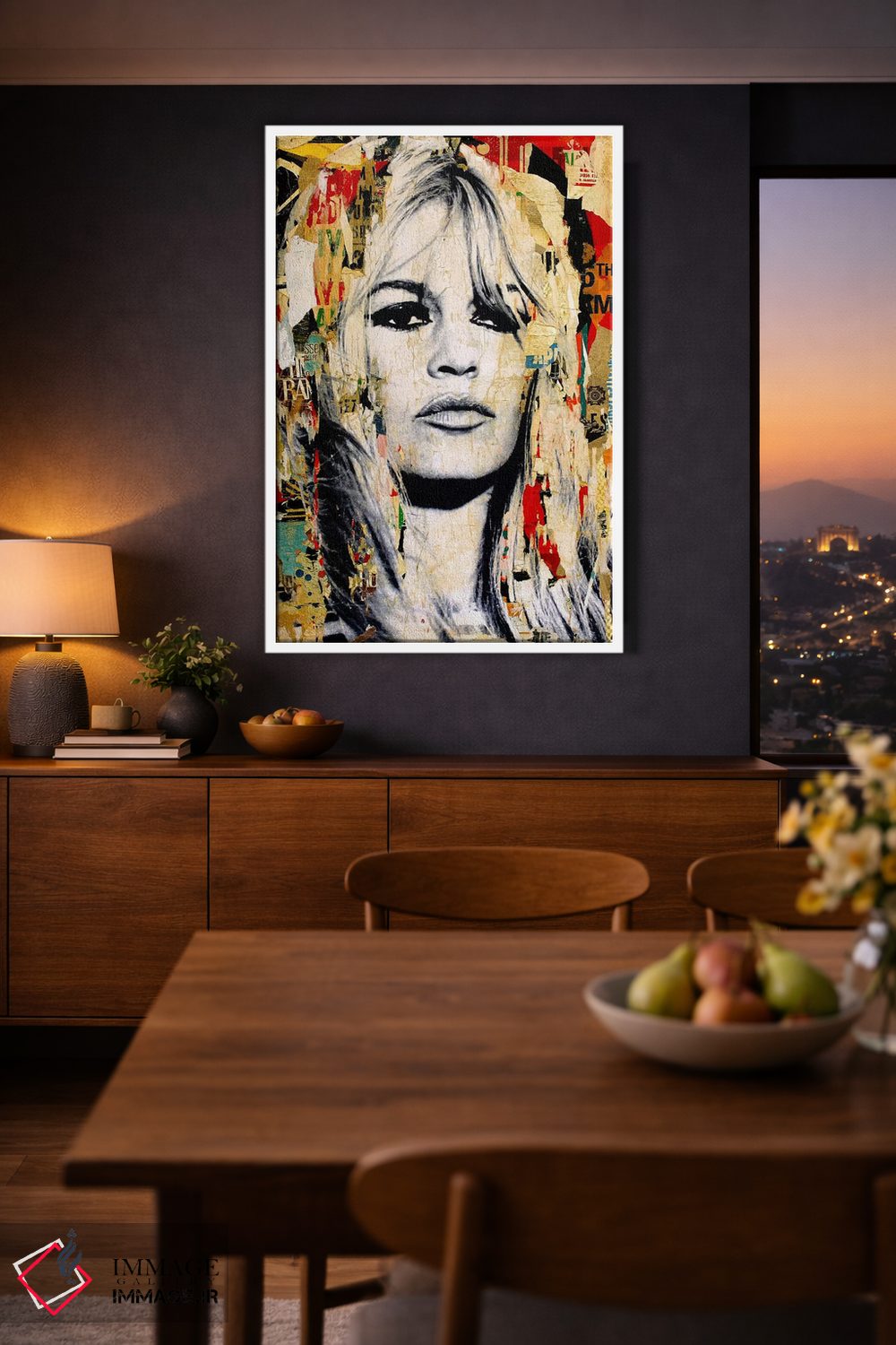 تابلو دکوراتیو بریژیت باردو اثر میشیل فولکرز - D4W