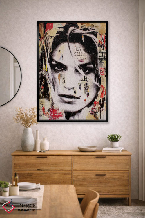 تابلو دکوراتیو همه چیز را پشت سر بگذار اثر میشیل فولکرز - D1B