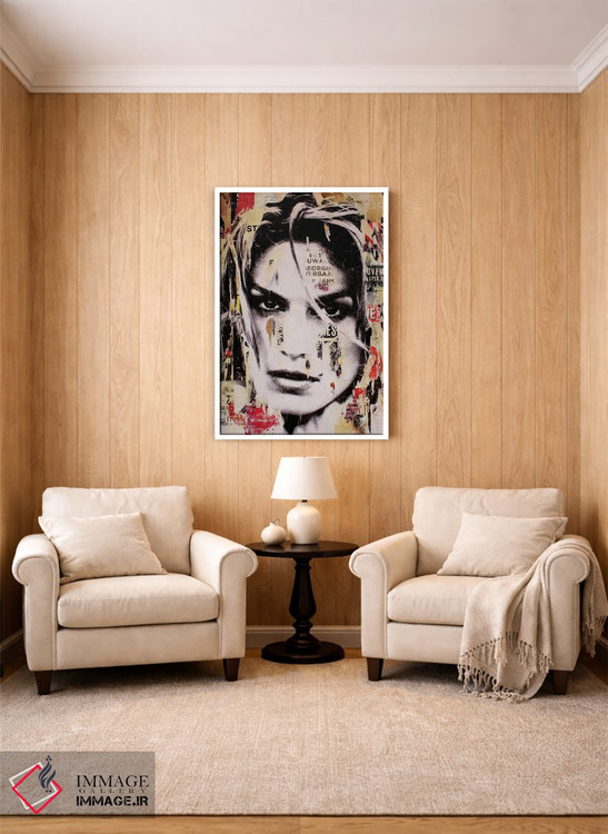 تابلو دکوراتیو همه چیز را پشت سر بگذار اثر میشیل فولکرز - D2W