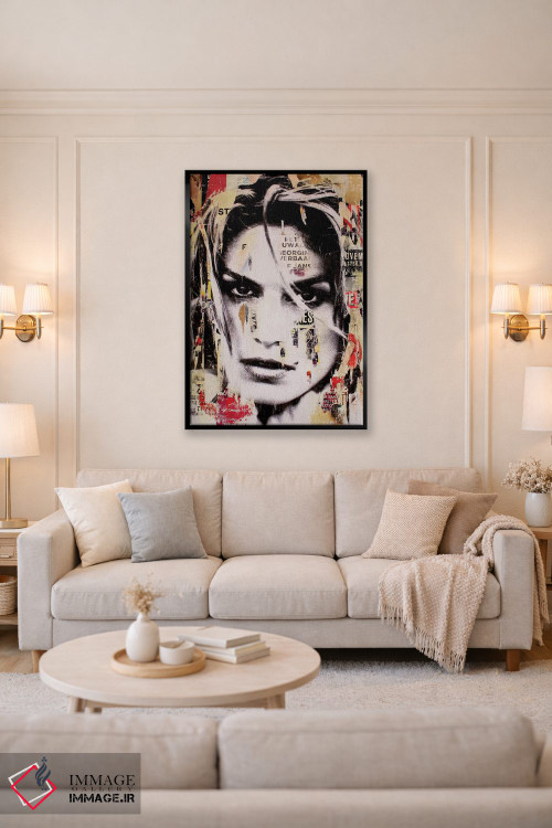 تابلو دکوراتیو همه چیز را پشت سر بگذار اثر میشیل فولکرز - D5B