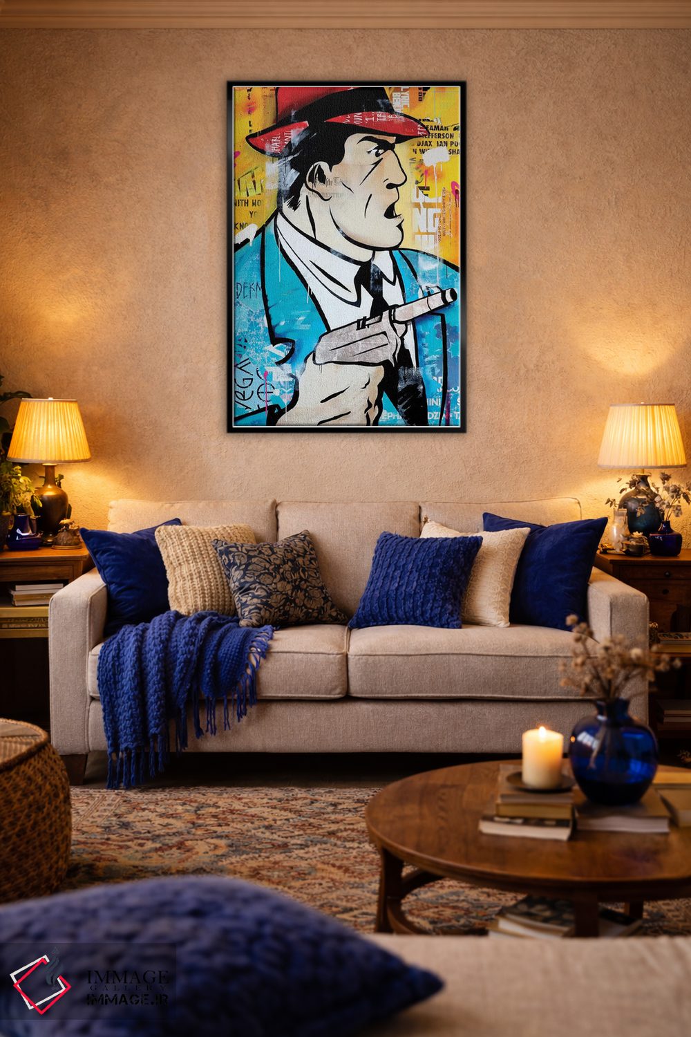 تابلو دکوراتیو پسر بد، برای همیشه اثر میشیل فولکرز - D4B