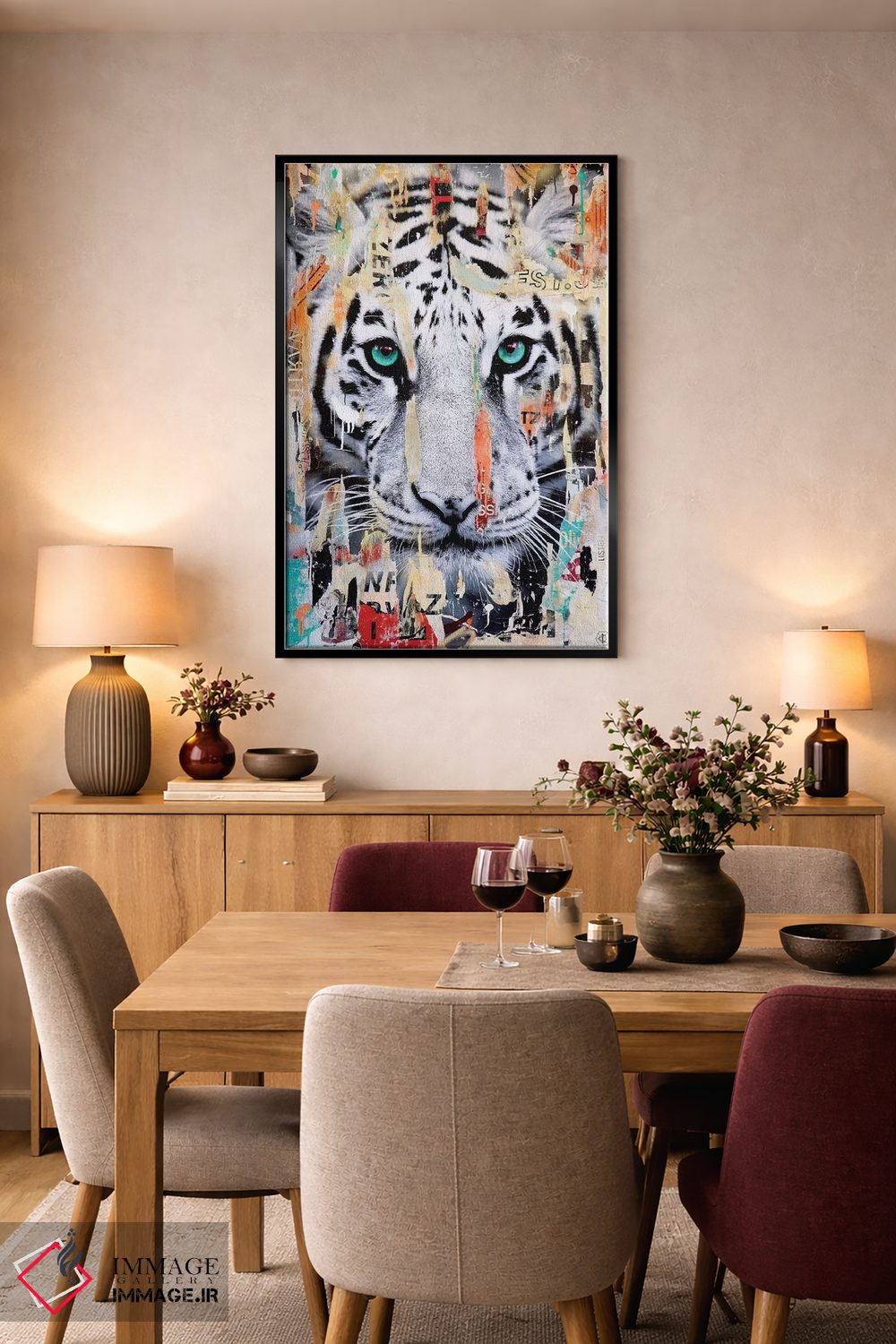 تابلو دکوراتیو راحت اثر میشیل فولکرز - D4B