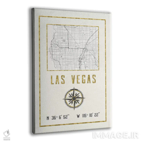 تابلو دکوراتیو لاس وگاس، نوادا اثر نیچر مجیک - نمای پرسپکتیو محصول