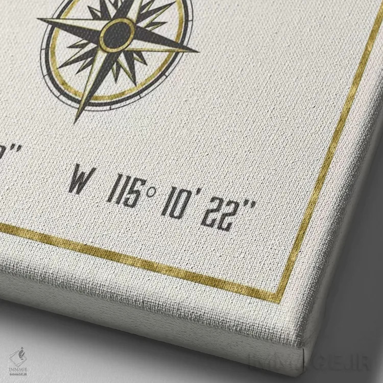 تابلو دکوراتیو لاس وگاس، نوادا اثر نیچر مجیک - نمای نزدیک بافت بوم