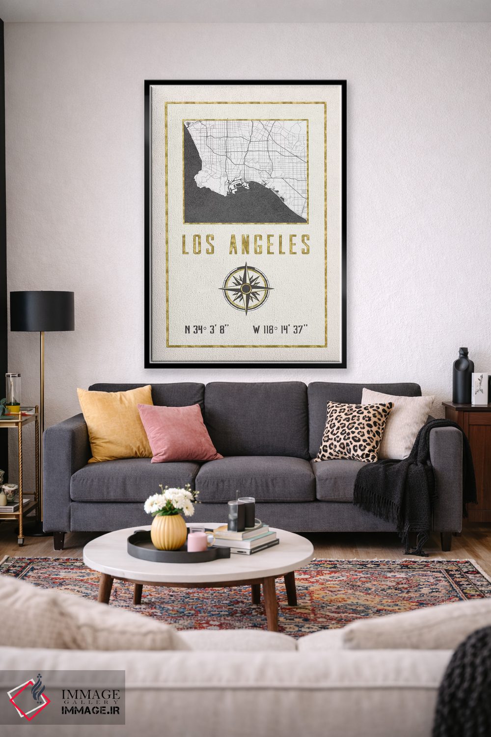 تابلو دکوراتیو لس آنجلس، کالیفرنیا اثر نیچر مجیک - D2B