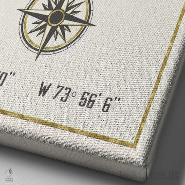 تابلو دکوراتیو نیویورک، نیویورک اثر نیچر مجیک - نمای نزدیک بافت بوم