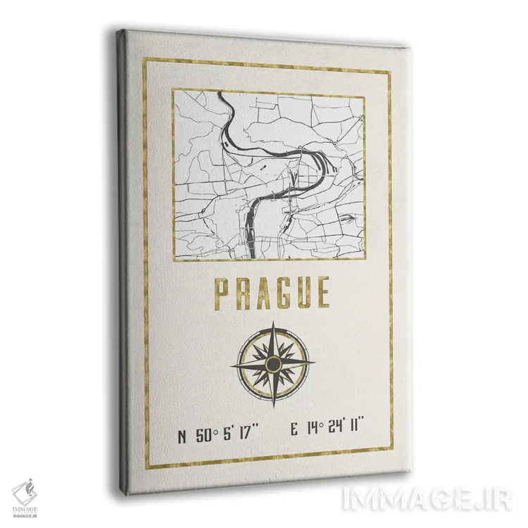 تابلو دکوراتیو پراگ، جمهوری چک اثر نیچر مجیک - نمای پرسپکتیو محصول