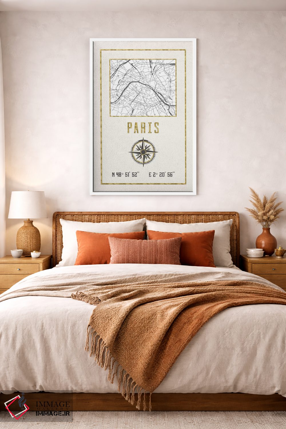 تابلو دکوراتیو پاریس، فرانسه اثر نیچر مجیک - D4W