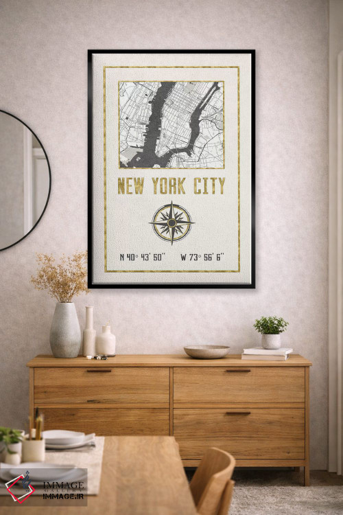 تابلو دکوراتیو نیویورک، نیویورک اثر نیچر مجیک - D4B