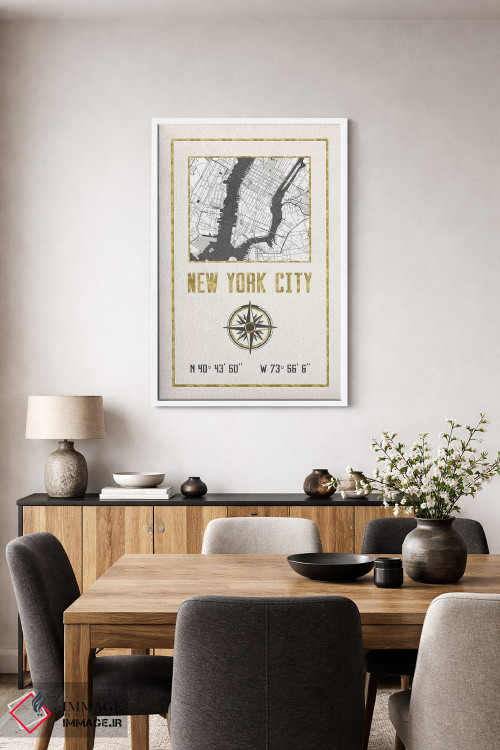 تابلو دکوراتیو نیویورک، نیویورک اثر نیچر مجیک - D5W