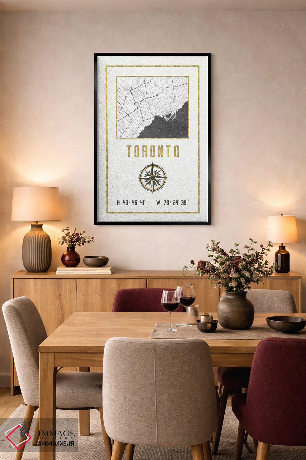 تابلو دکوراتیو تورنتو، اونتاریو، کانادا اثر نیچر مجیک - D4B