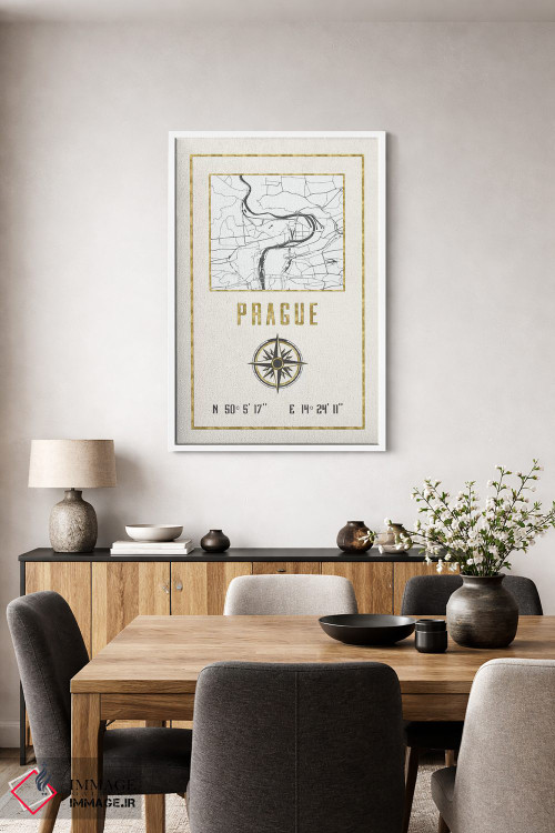 تابلو دکوراتیو پراگ، جمهوری چک اثر نیچر مجیک - D4W