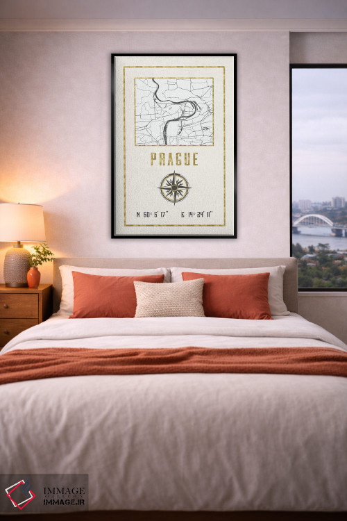 تابلو دکوراتیو پراگ، جمهوری چک اثر نیچر مجیک - D5B