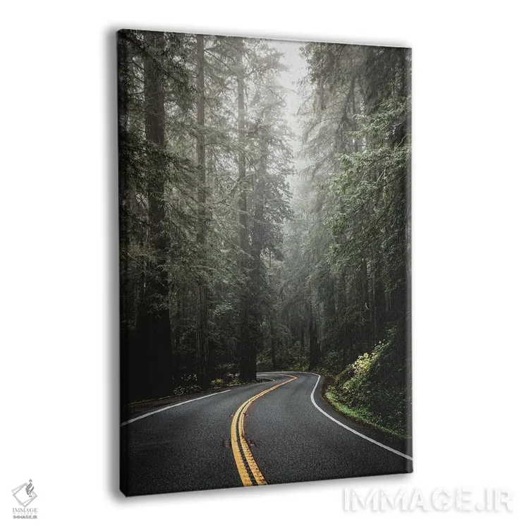 تابلو دکوراتیو انقلاب جنگلی پارک ملی ردوود اثر نیچر مجیک - نمای پرسپکتیو محصول